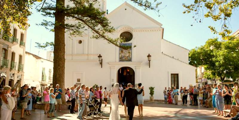 Wedding el Salvador church