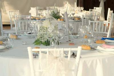 Head table for Bride and Groom