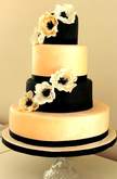 Wedding cakes with Sue, Blush and Black